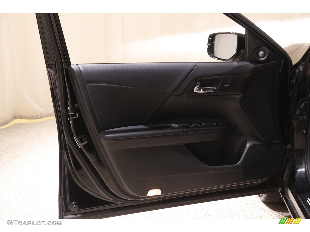 2014 Accord Touring Sedan - Crystal Black Pearl / Black photo #4