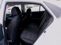 2022 Kia Rio Black Interior Rear Seat Photo