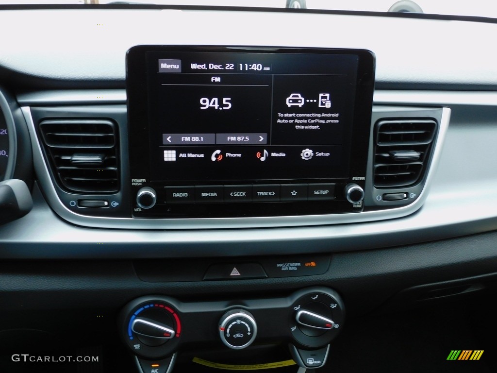 2022 Kia Rio LX Controls Photo #143454153