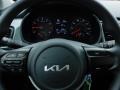 Black 2022 Kia Rio LX Steering Wheel