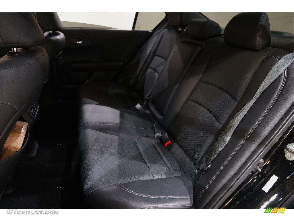 2014 Accord Touring Sedan - Crystal Black Pearl / Black photo #17