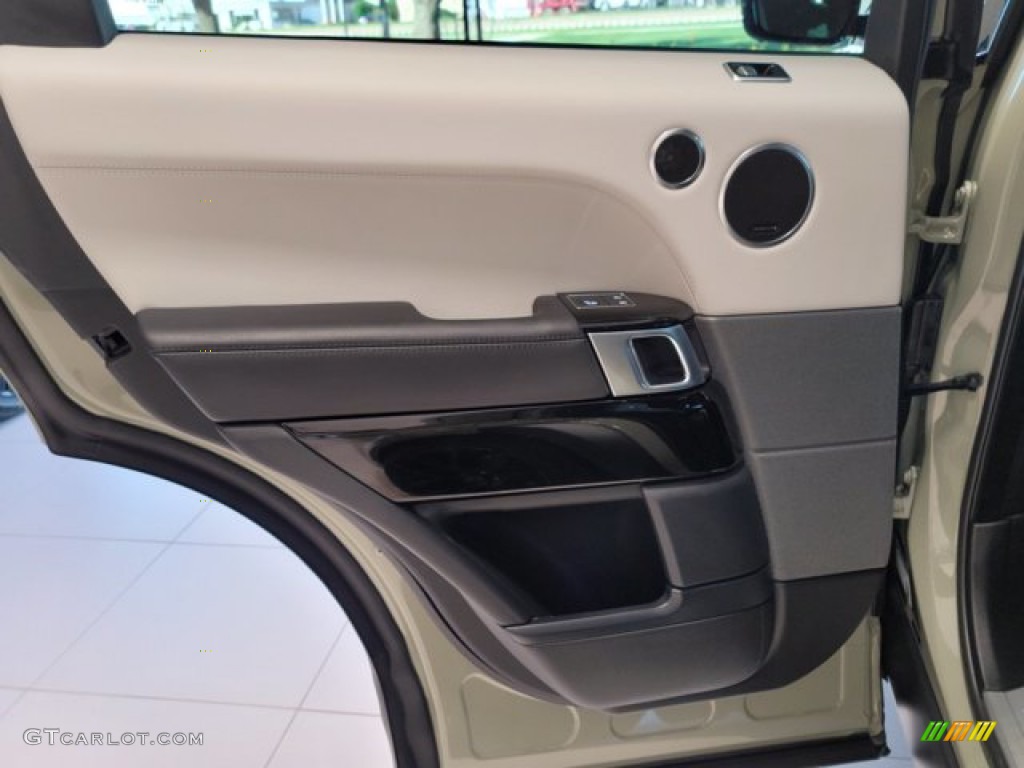 2022 Land Rover Range Rover Sport SVR Cirrus/Ebony Door Panel Photo #143454357