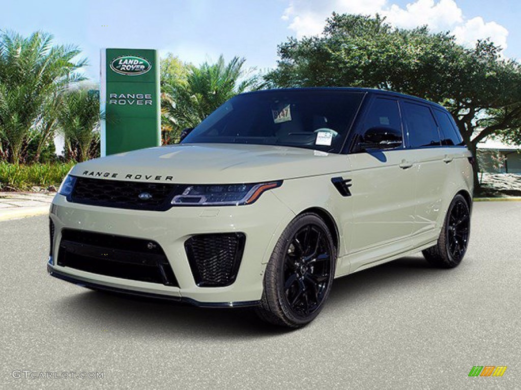 2022 Range Rover Sport SVR - SVO Premium Palette Green / Cirrus/Ebony photo #1