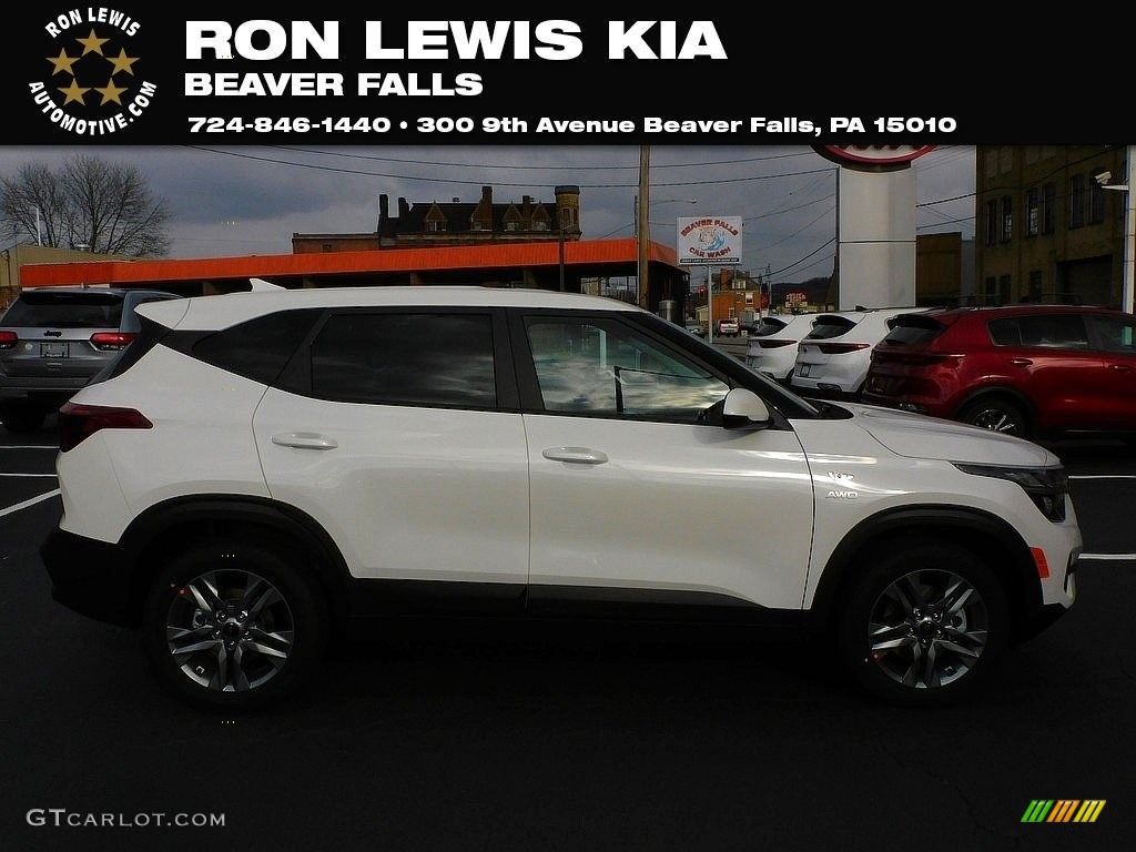 2022 Snow White Pearl Kia Seltos LX AWD 143451196 Photo 13 Car Color Galleries