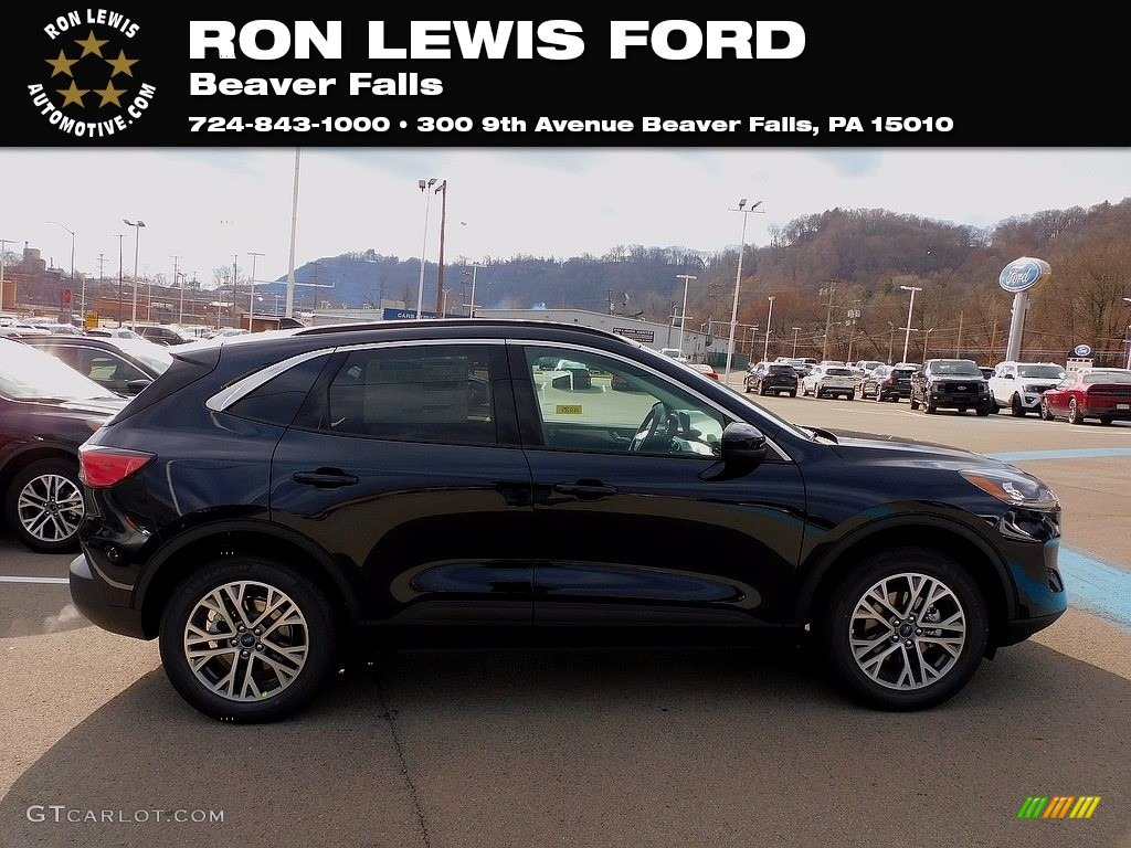 2021 Escape SEL 4WD - Velocity Blue Metallic / Ebony photo #1