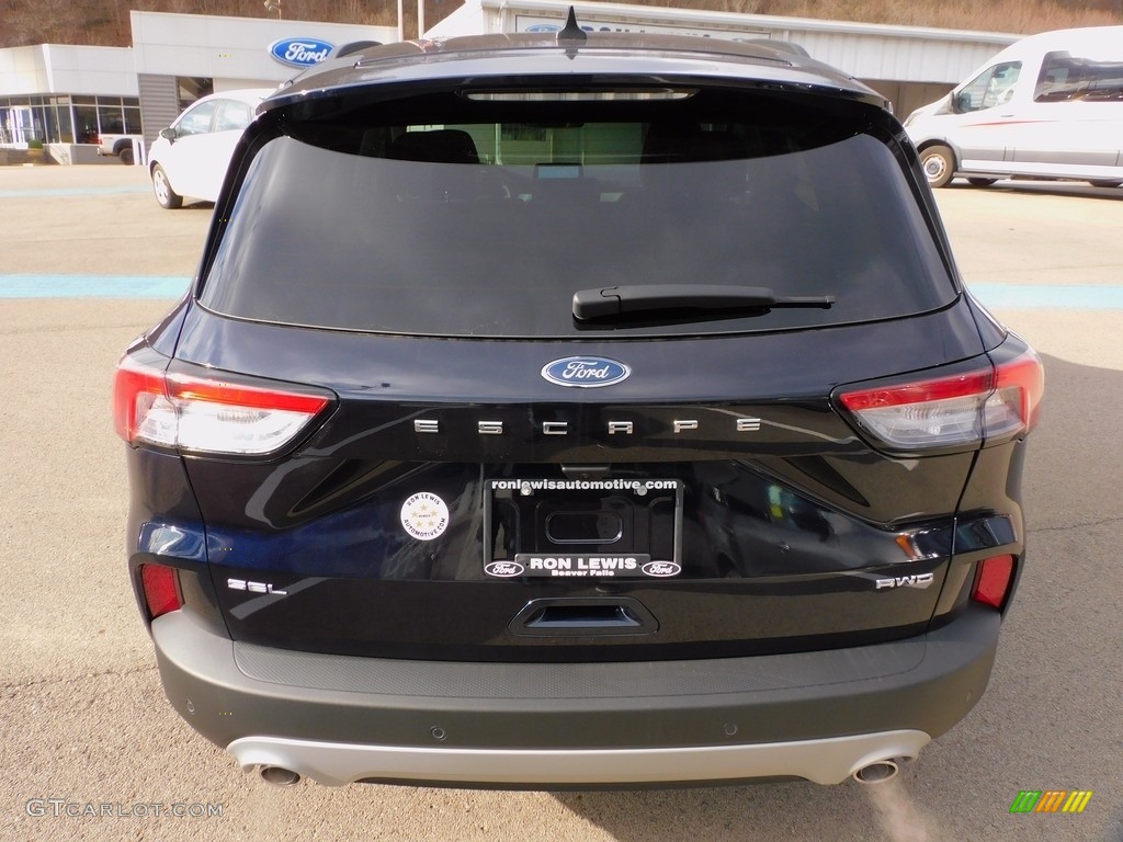2021 Escape SEL 4WD - Velocity Blue Metallic / Ebony photo #3