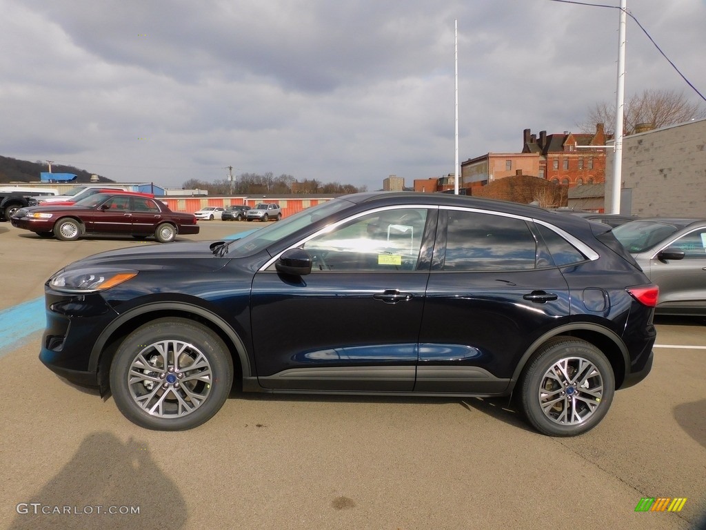 2021 Escape SEL 4WD - Velocity Blue Metallic / Ebony photo #6