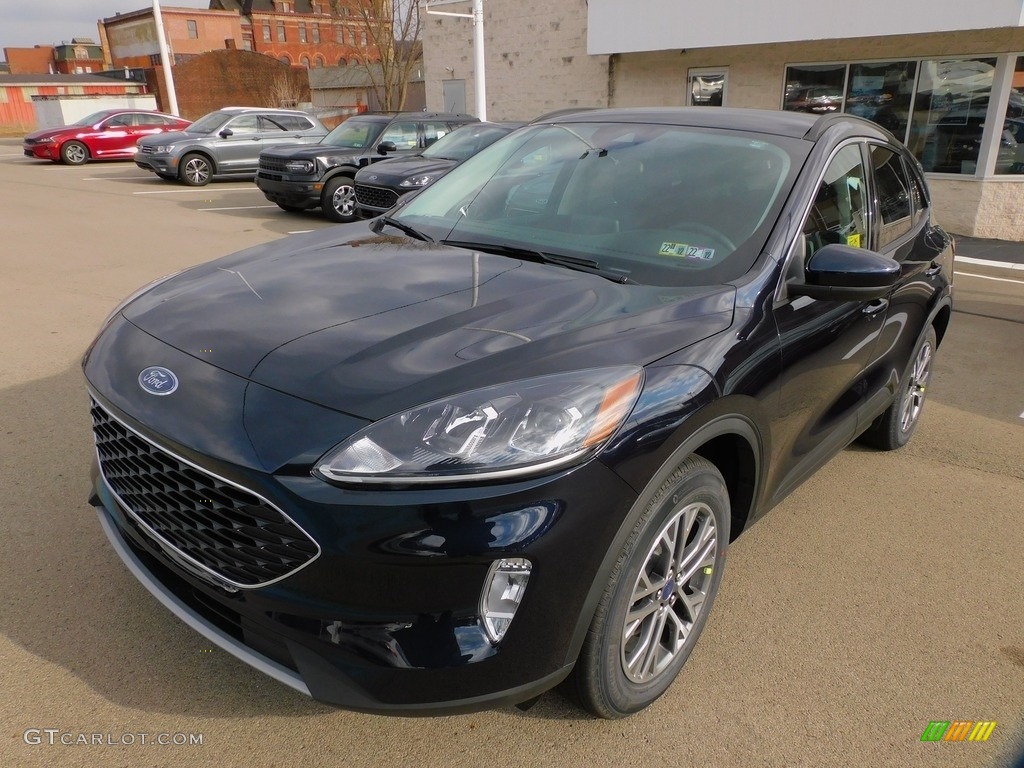 2021 Escape SEL 4WD - Velocity Blue Metallic / Ebony photo #7