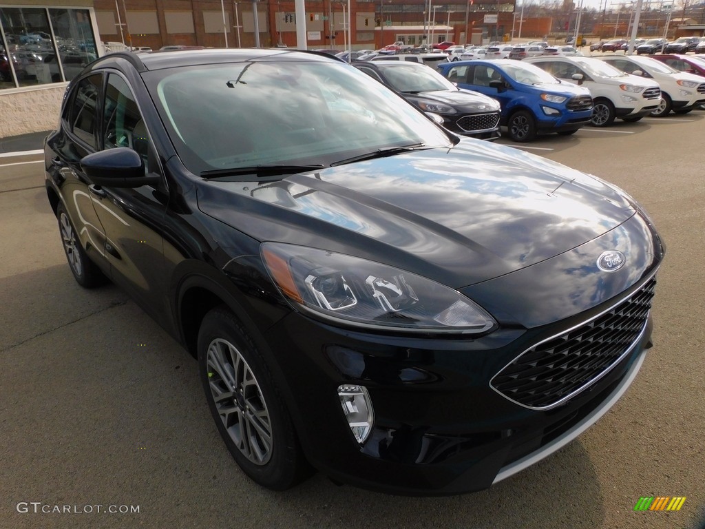 2021 Escape SEL 4WD - Velocity Blue Metallic / Ebony photo #9