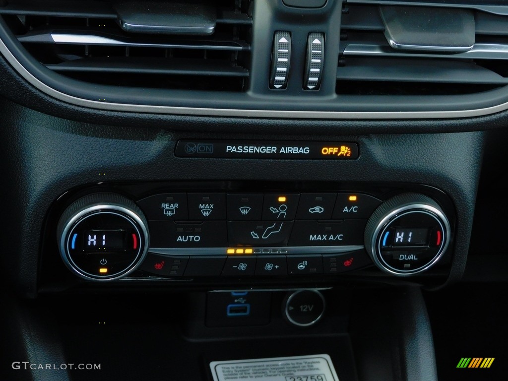 2021 Escape SEL 4WD - Velocity Blue Metallic / Ebony photo #17