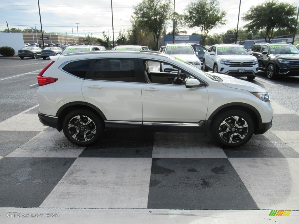 2018 CR-V Touring AWD - White Diamond Pearl / Ivory photo #3