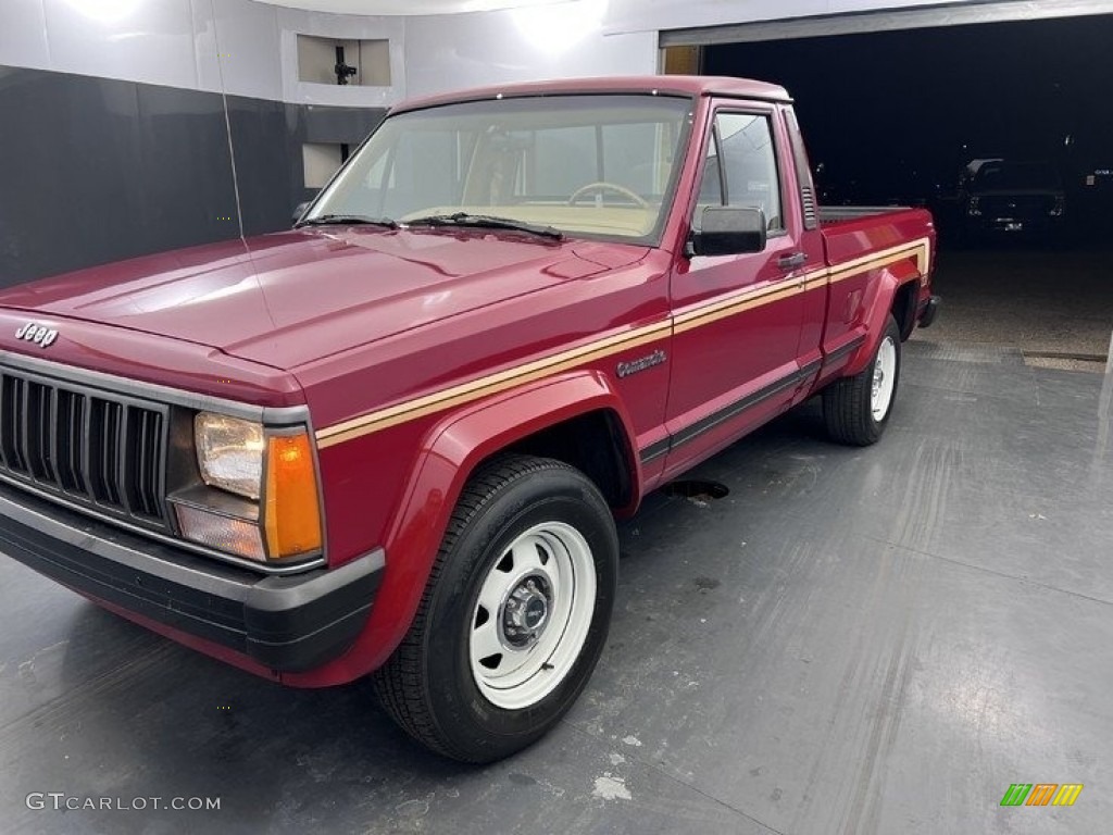 1988 Comanche Pioneer 2WD - Colorado Red / Tan photo #7