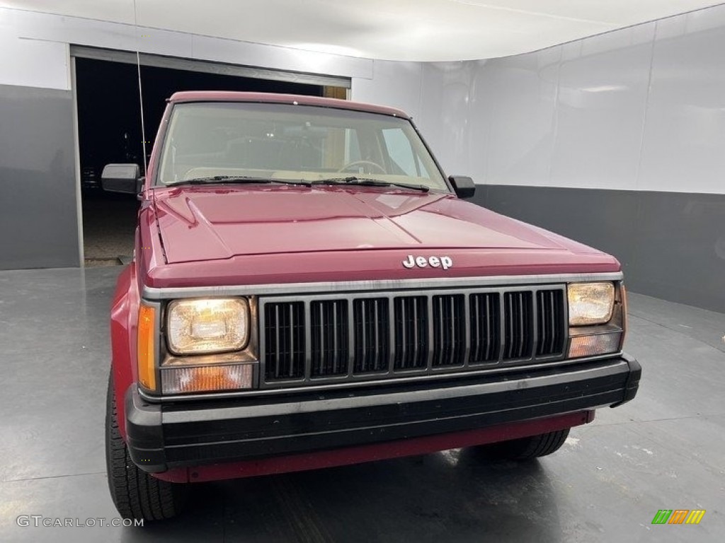 1988 Comanche Pioneer 2WD - Colorado Red / Tan photo #8