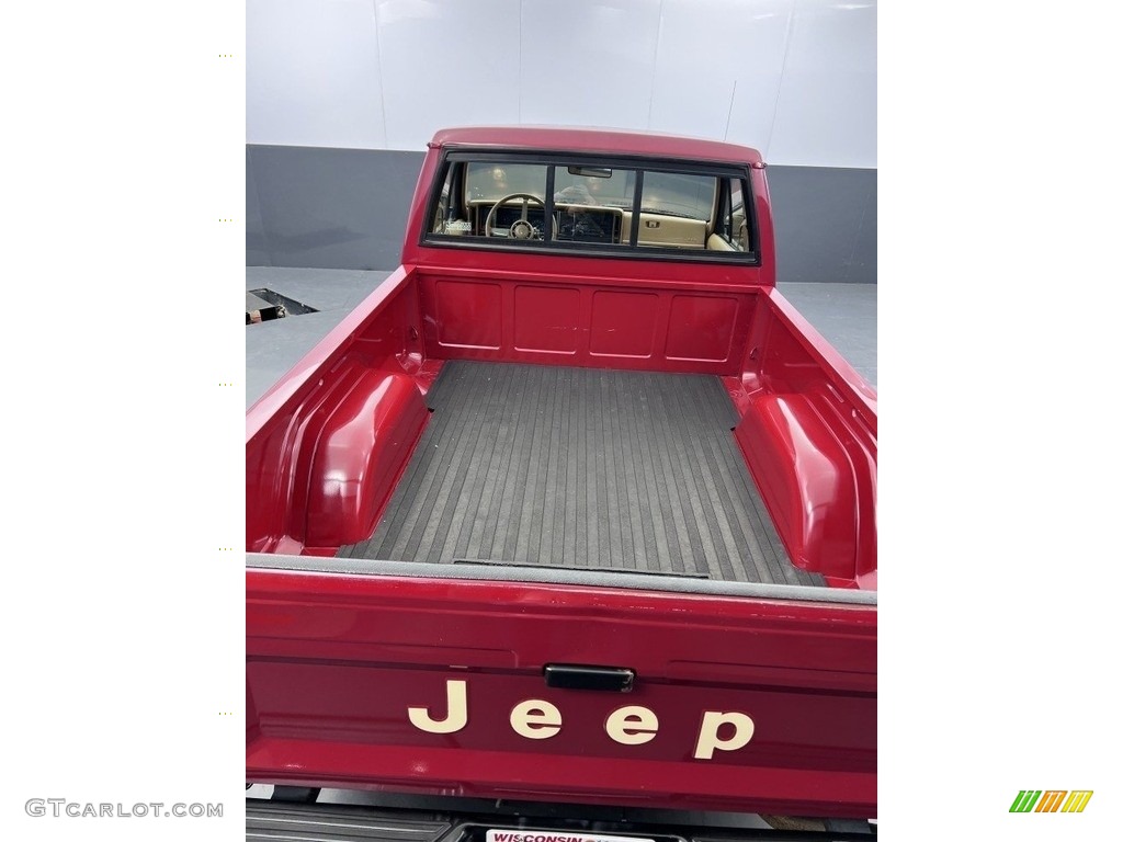 1988 Comanche Pioneer 2WD - Colorado Red / Tan photo #9