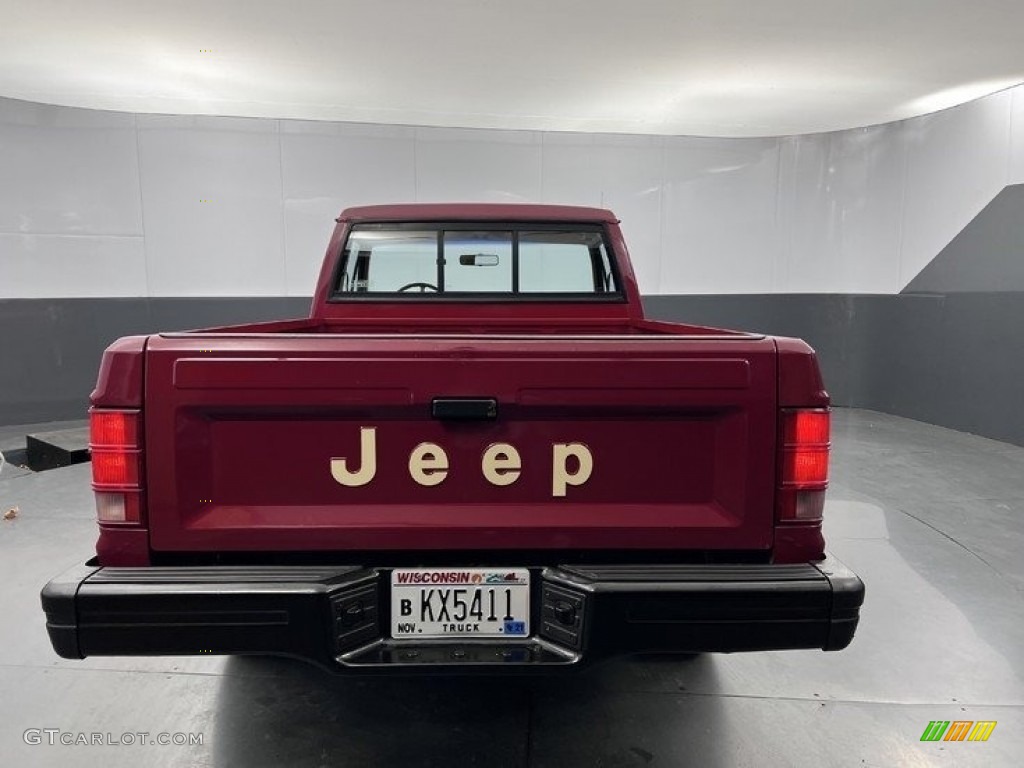 1988 Comanche Pioneer 2WD - Colorado Red / Tan photo #10