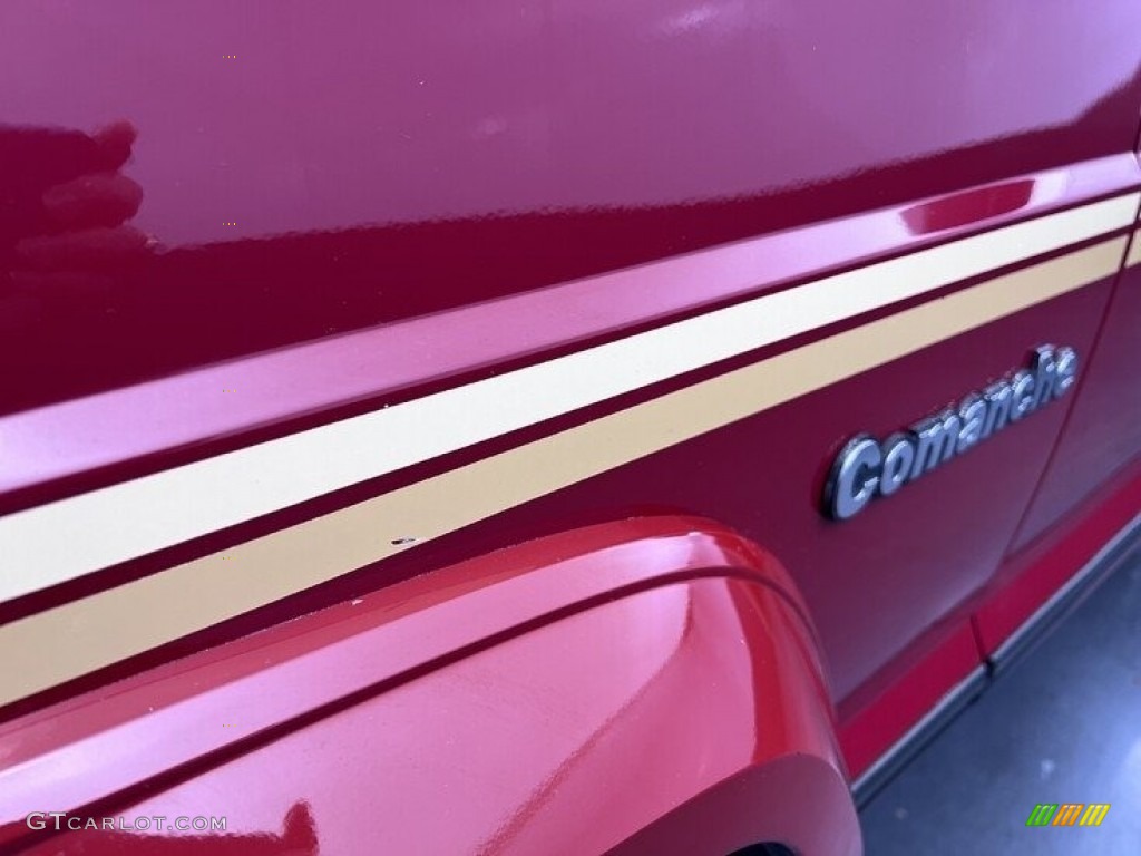 1988 Comanche Pioneer 2WD - Colorado Red / Tan photo #15