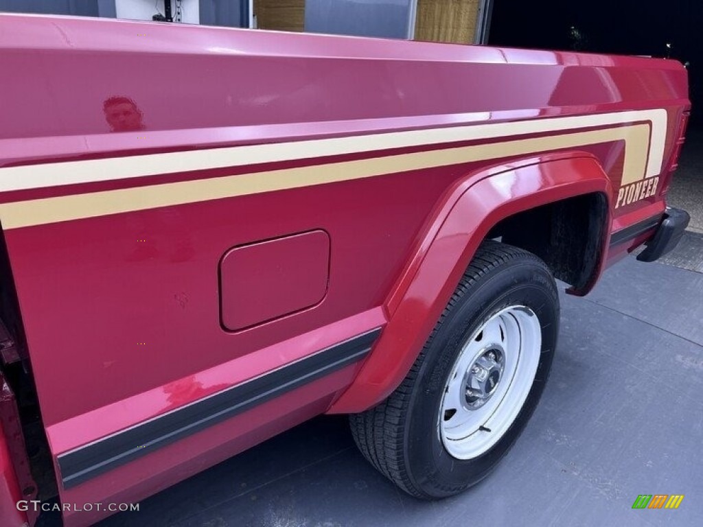 1988 Comanche Pioneer 2WD - Colorado Red / Tan photo #24