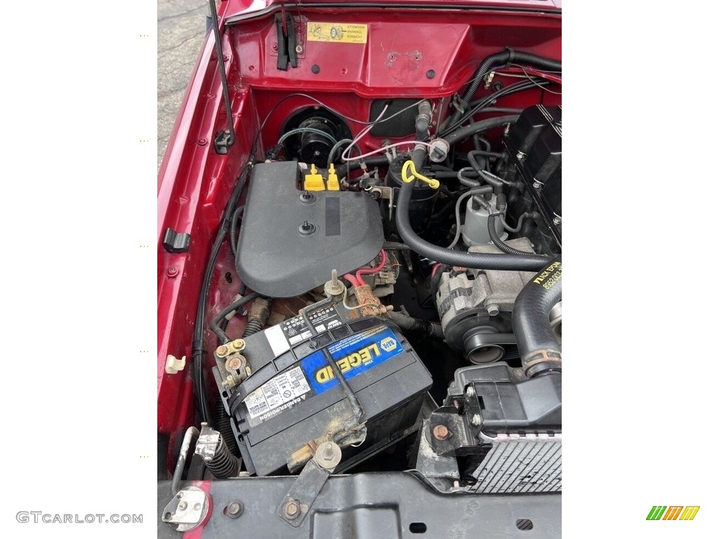 1988 Jeep Comanche Pioneer 2WD 2.5 Liter OHV 8-Valve 4 Cylinder Engine Photo #143459193