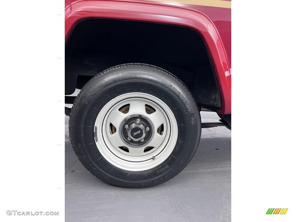 1988 Comanche Pioneer 2WD - Colorado Red / Tan photo #67