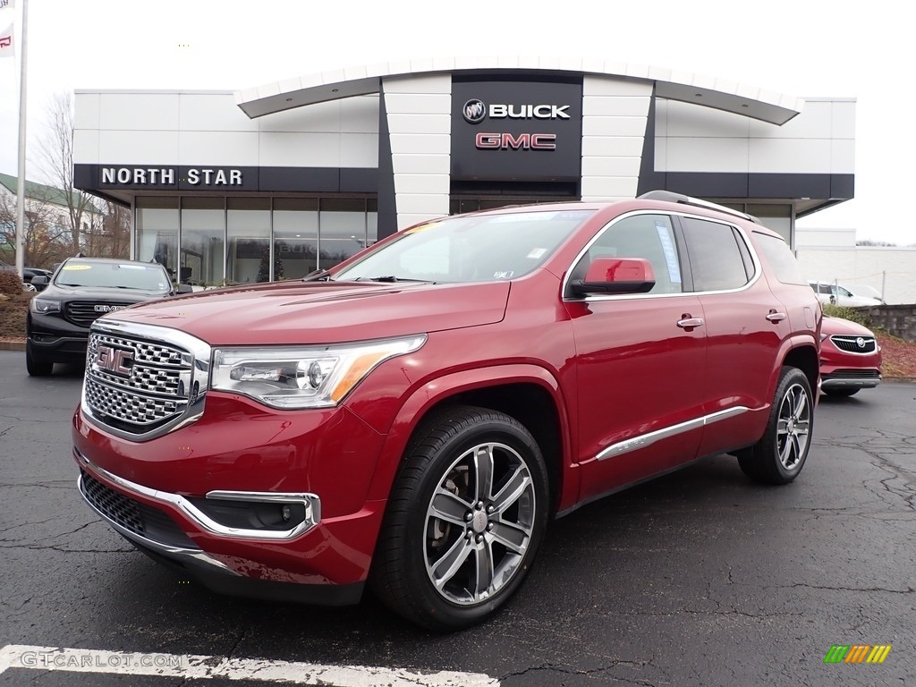 Red Quartz Tintcoat GMC Acadia