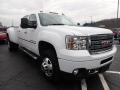 2011 Summit White GMC Sierra 3500HD Denali Crew Cab 4x4  photo #4