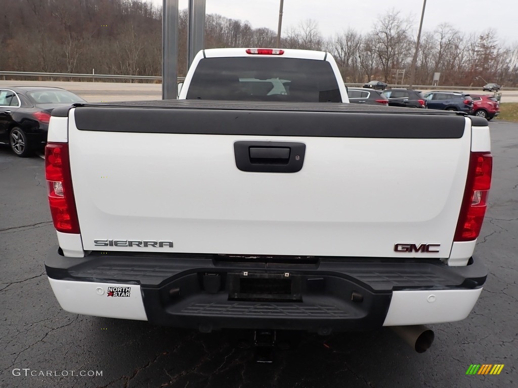 2011 Sierra 3500HD Denali Crew Cab 4x4 - Summit White / Ebony photo #10