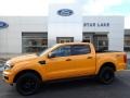 Cyber Orange Metallic - Ranger XLT SuperCrew 4x4 Photo No. 1