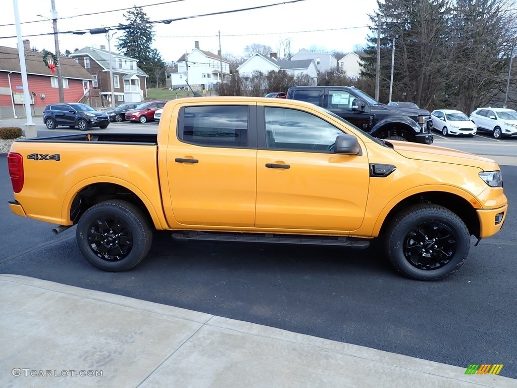 Cyber Orange Metallic 2021 Ford Ranger XLT SuperCrew 4x4 Exterior Photo #143462323
