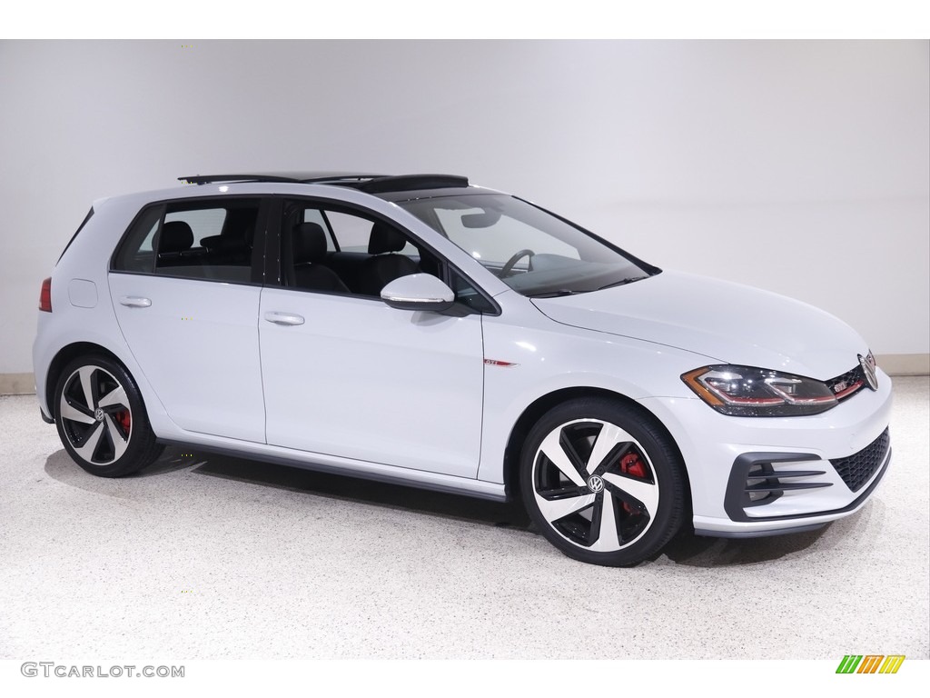 2020 Golf GTI SE - White Silver Metallic / Titan Black photo #1