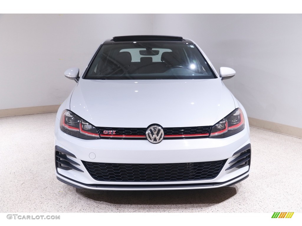2020 Golf GTI SE - White Silver Metallic / Titan Black photo #2