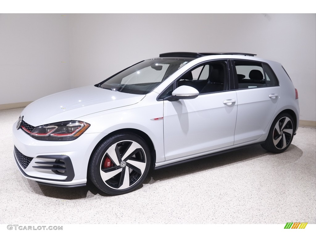 2020 Golf GTI SE - White Silver Metallic / Titan Black photo #3