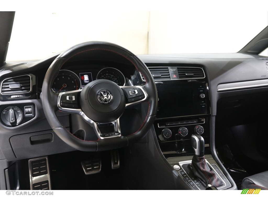 2020 Golf GTI SE - White Silver Metallic / Titan Black photo #6