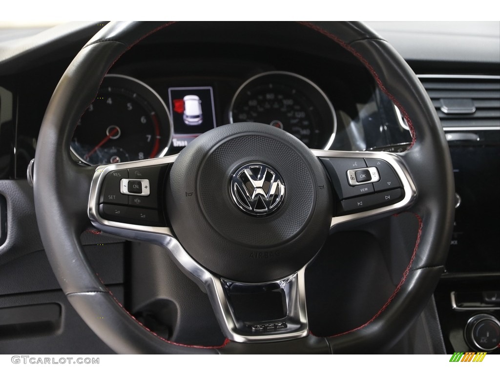 2020 Golf GTI SE - White Silver Metallic / Titan Black photo #7