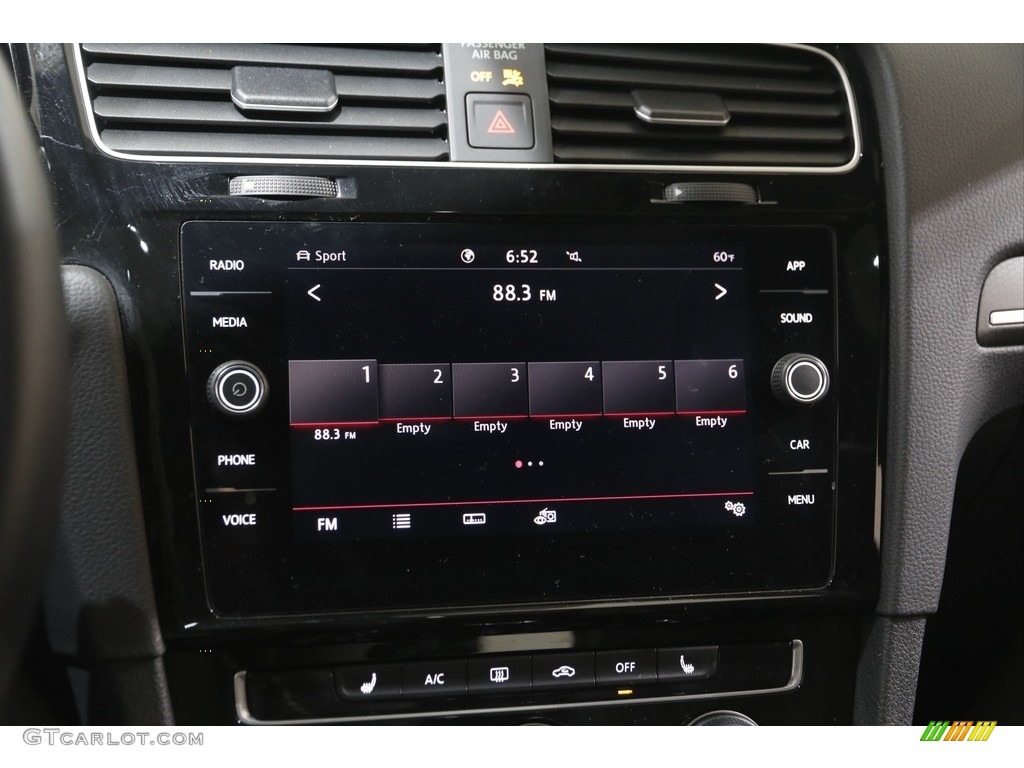 2020 Golf GTI SE - White Silver Metallic / Titan Black photo #10
