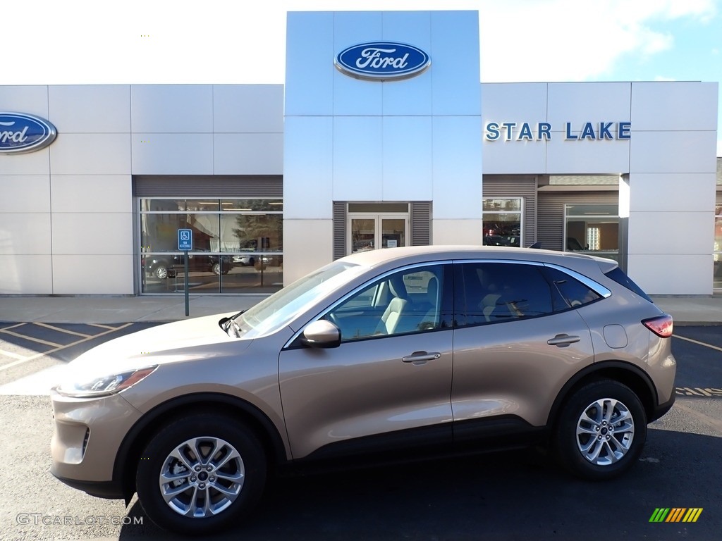 2021 Escape SE 4WD - Desert Gold Metallic / Ebony photo #1
