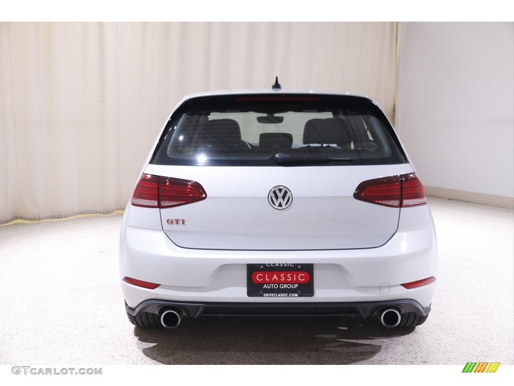 2020 Golf GTI SE - White Silver Metallic / Titan Black photo #16