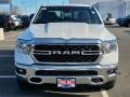 2022 Bright White Ram 1500 Big Horn Quad Cab 4x4  photo #2