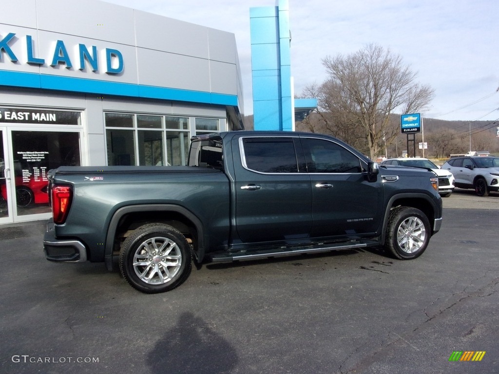 2019 Sierra 1500 SLT Crew Cab 4WD - Dark Sky Metallic / Jet Black photo #3