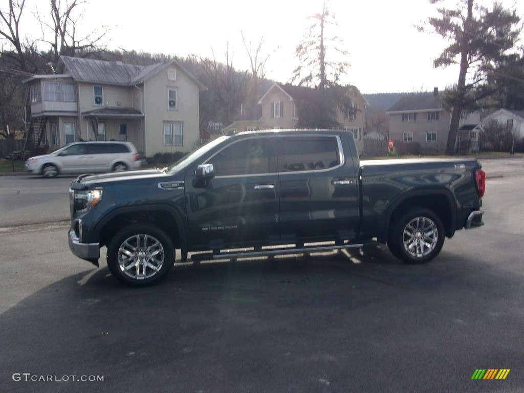 2019 Sierra 1500 SLT Crew Cab 4WD - Dark Sky Metallic / Jet Black photo #6