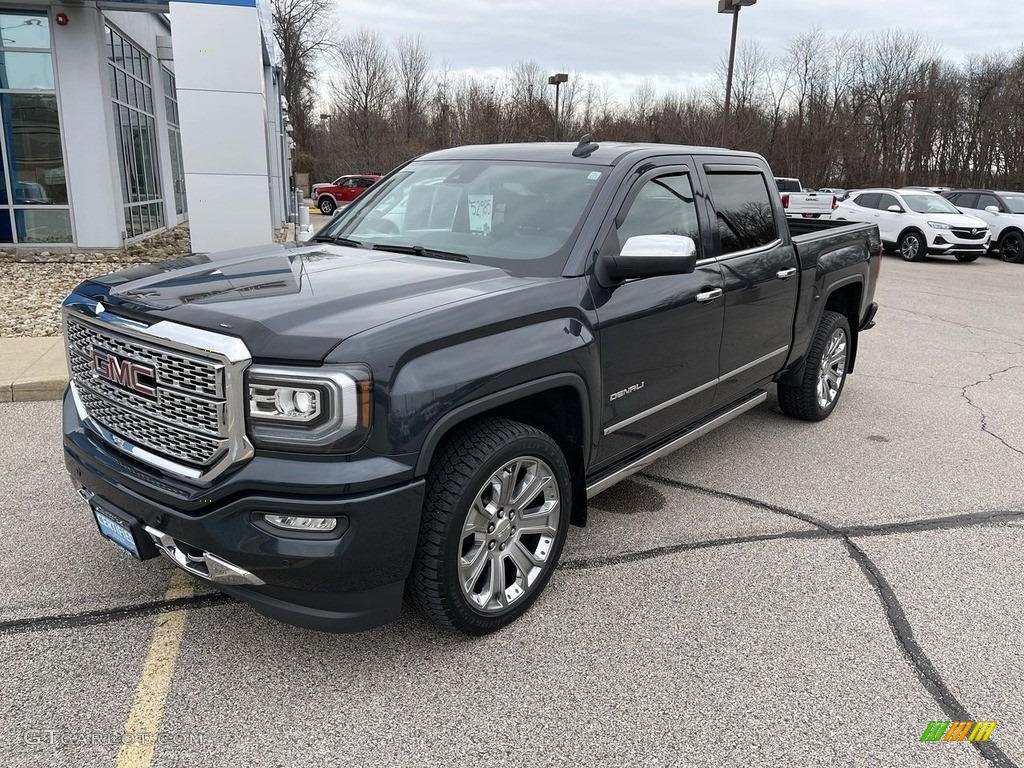 2018 Sierra 1500 Denali Crew Cab 4WD - Dark Slate Metallic / Jet Black photo #1