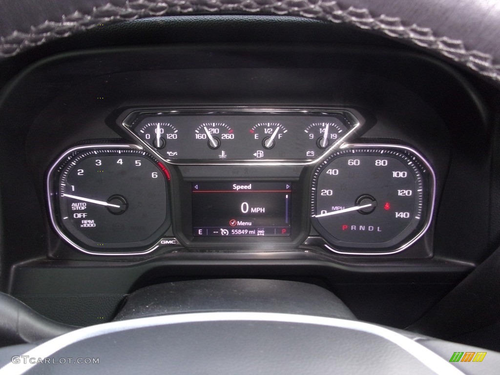 2019 Sierra 1500 SLT Crew Cab 4WD - Dark Sky Metallic / Jet Black photo #24