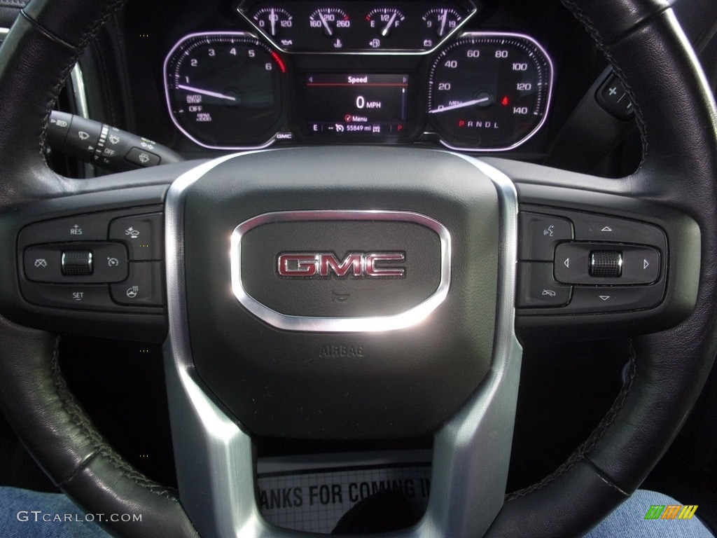 2019 Sierra 1500 SLT Crew Cab 4WD - Dark Sky Metallic / Jet Black photo #25