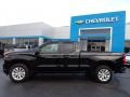 Black 2022 Chevrolet Silverado 1500 Limited Custom Double Cab 4x4 Exterior