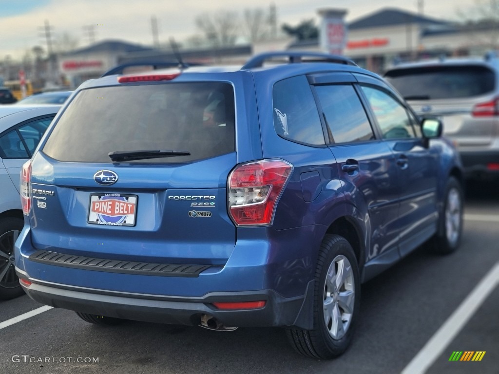 2015 Forester 2.5i Premium - Quartz Blue Pearl / Gray photo #2