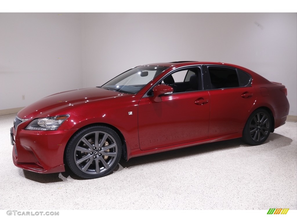 Riviera Red 2015 Lexus GS 350 F Sport AWD Sedan Exterior Photo #143464352