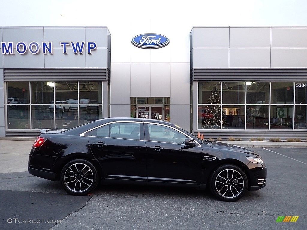 2018 Taurus SHO AWD - Shadow Black / Charcoal Black photo #1
