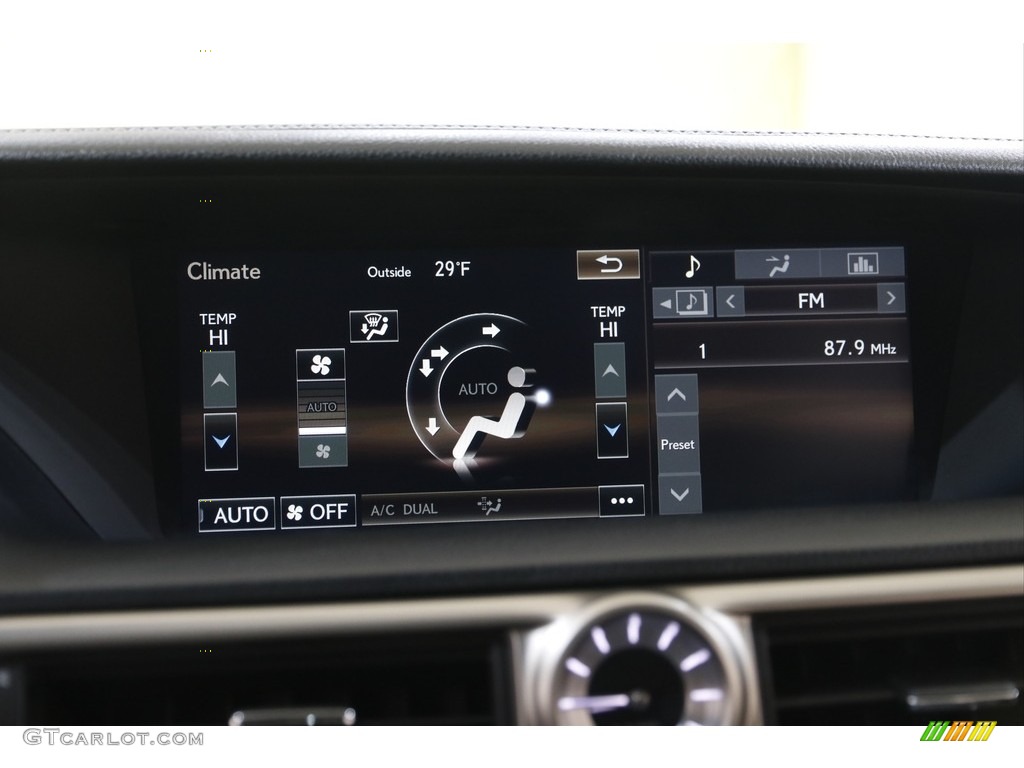 2015 Lexus GS 350 F Sport AWD Sedan Controls Photo #143464502