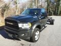 2022 Diamond Black Crystal Pearl Ram 5500 Tradesman Regular Cab 4x4 Chassis  photo #2