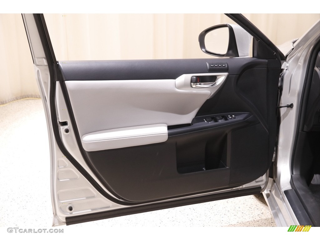 2012 CT 200h Hybrid Premium - Tungsten Silver Pearl / Water Gray photo #4