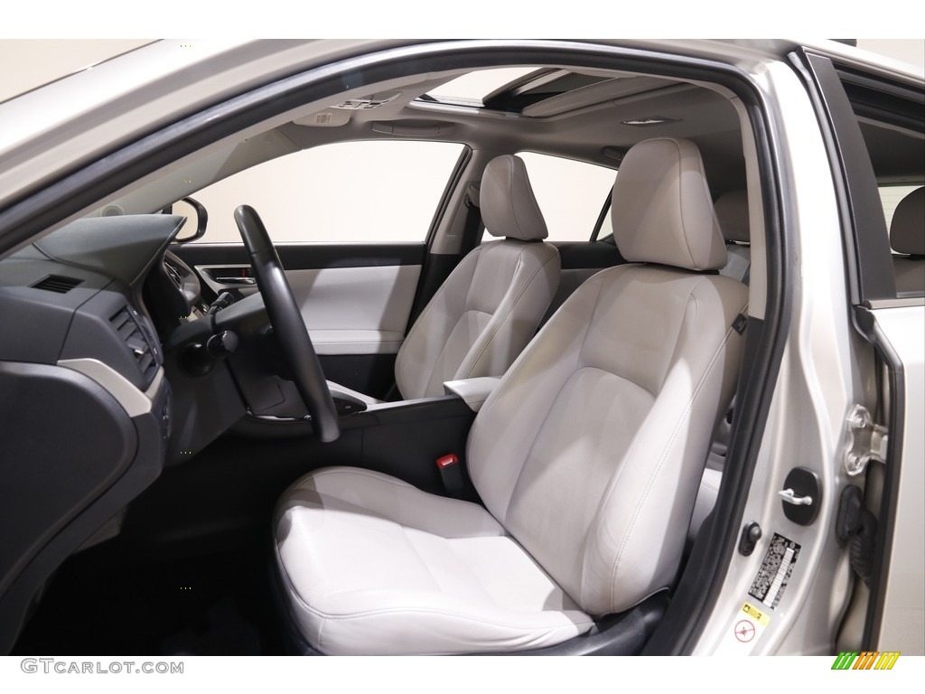 2012 CT 200h Hybrid Premium - Tungsten Silver Pearl / Water Gray photo #5